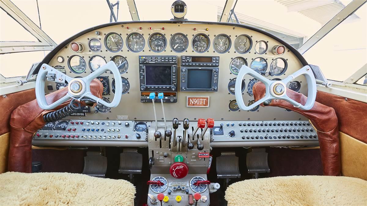 cabina Beechcraft 1900D